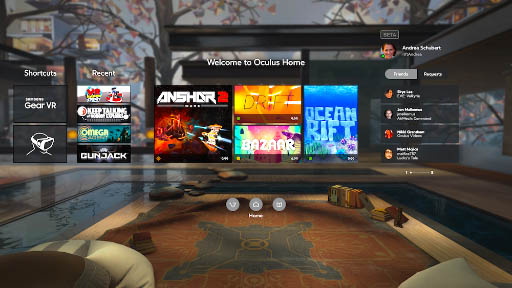 oculus home desktop