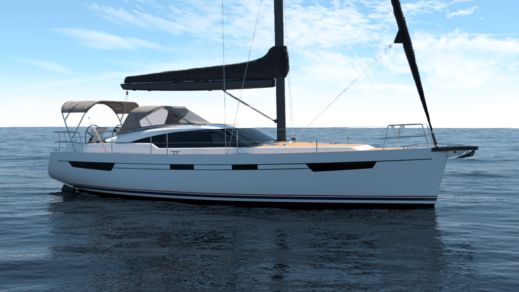 The Southerly 42 isn't as fast as it looks, but gets you there in style and with great accomodations.